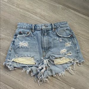 Zara The High Waist Short Size 2